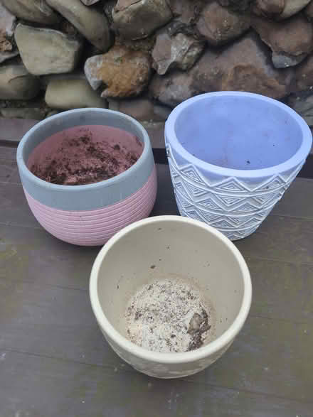 Photo of free Three plant pots (Bare, LA4) #1