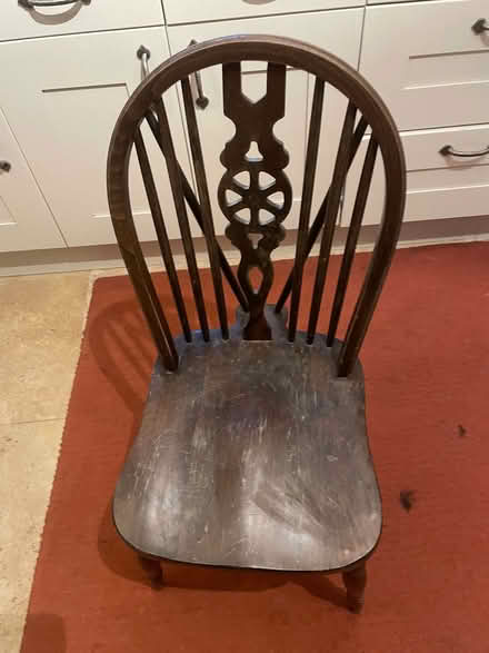 Photo of free Single hardwood chair (Dutton PR3) #1