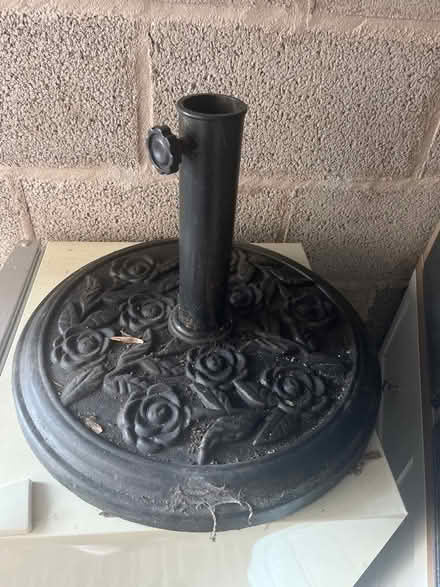 Photo of free Heavy umbrella stand (Fairfield Park) #1