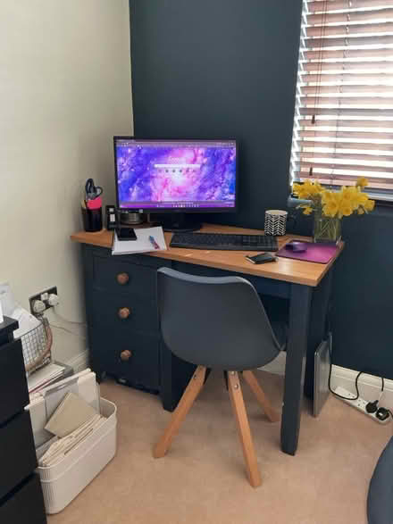 Photo of free Wooden Desk & Chair (Witham CM8) #1