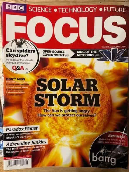 Photo of free BBC Focus Science Technology Future Magazines 2009-2012 (CT11) #1