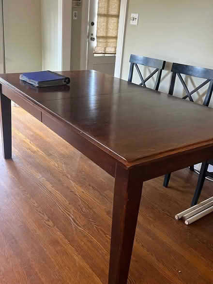 Photo of free 6 ft Dining Table with extensions (Wallingford) #1