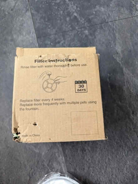 Photo of free Automatic pet fountain filters MI (Chessington KT9) #1