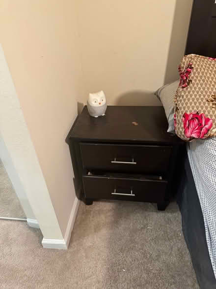Photo of free Queen bed and dresser (Ashburn) #3
