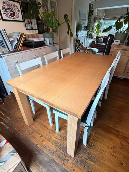 Photo of free Large dining table, chairs optional (Sherwood NG5) #2