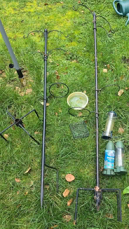 Photo of free 2 bird feeding stations/stands and bird feeders (Stroud GL5) #1