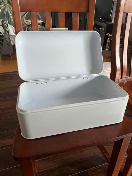 Photo of free White stainless steel bread box (Central Palm Park) #1
