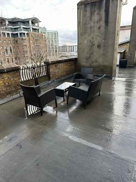 Photo of free Rattan Garden Furniture Set, 4 Piece Chair Sofa Set (West Kensington W14) #1