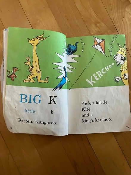 Photo of free Upcycle me! Dr Seuss ABC book (Crystal Beach) #3