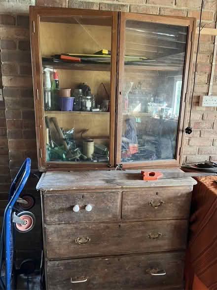Photo of free Old wooden drawer unit (Aldwick) #2