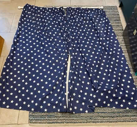 Photo of free 2x curtains and curtain poles (Leyton, E10) #1