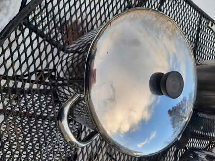 Photo of free Freebie BIG SS stockpots (Kingston, NY, nearK-R bridge) #3