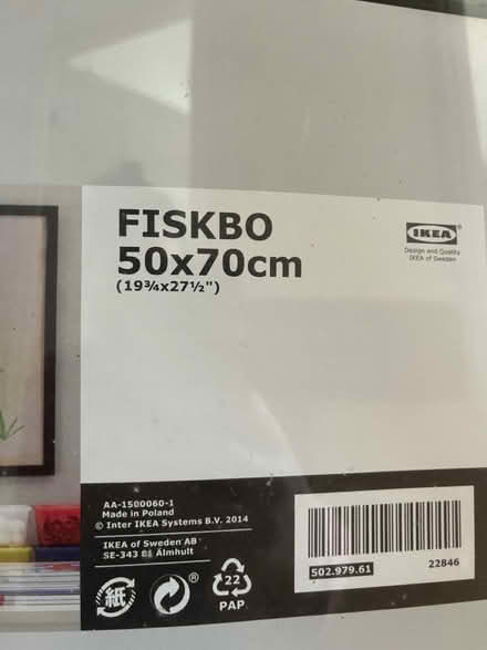 Photo of free Ikea Frame FISKBO 50x70cm (Mitcham CR4) #3
