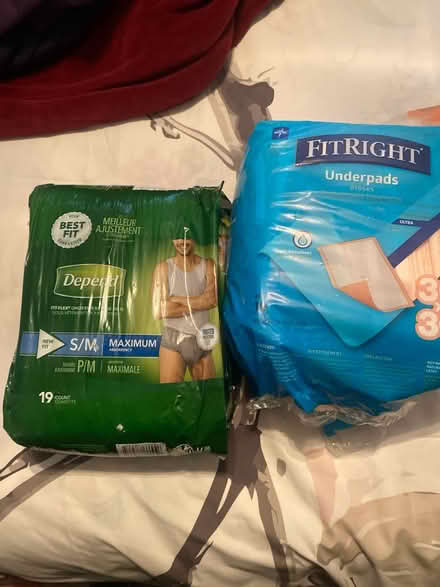 Photo of free New Depends Underwear & Underpads (Rio rancho) #1