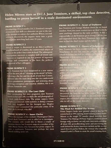 Photo of free Prime suspect DVD box set (Belle Vale L25) #2