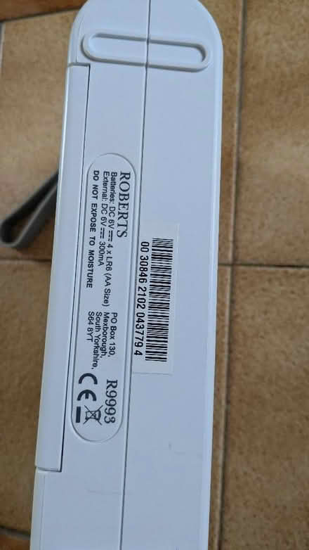 Photo of free Roberts Portable Radio (Caldy Valley CH3) #3