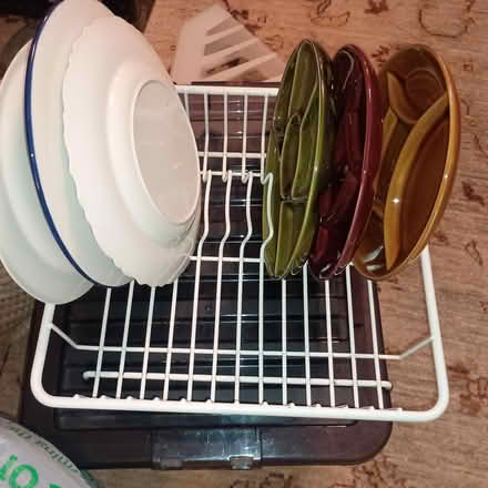 Photo of free White metal dish drainer (Southwater) #1