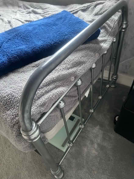 Photo of free Single bed and matress (Black Lane M26) #1