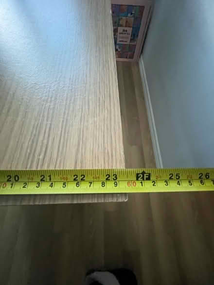 Photo of free Wood effect desk (North Hykeham) #4