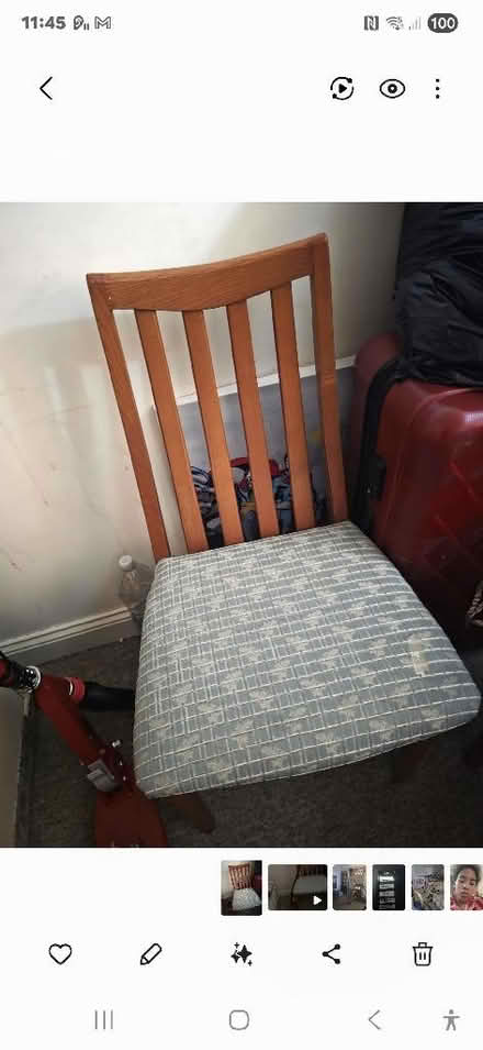 Photo of free 4 chairs (Monkston Park MK10) #2