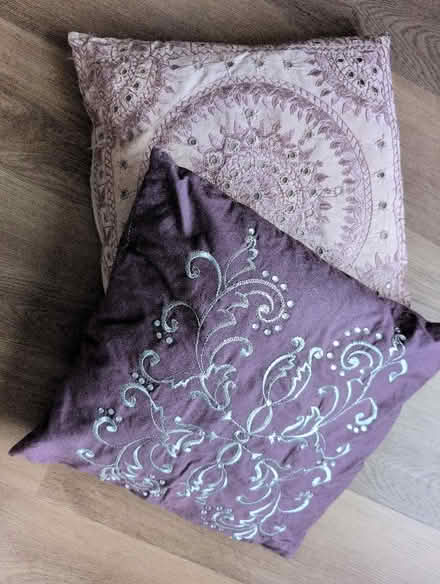 Photo of free Purple Cushions (Bowerham LA1) #1