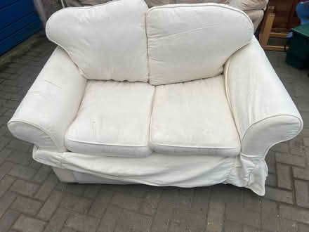 Photo of free Cream color 2 and 3 seaters sofas (Monkwick CO2) #1