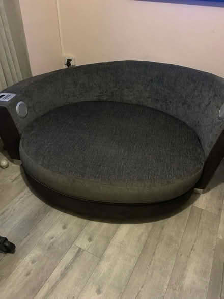 Photo of free Media sofa in dark grey. V.g.c (Ratby Leicester LE6) #1
