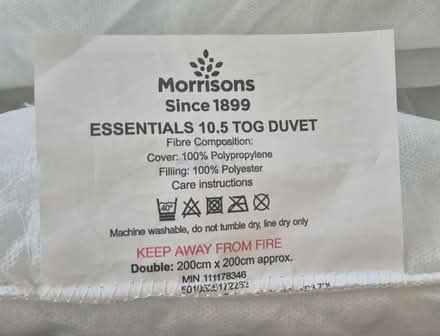 Photo of free Double duvet (Hitchin SG4) #1