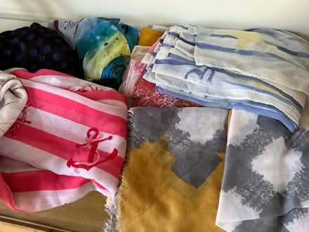 Photo of free Colourful lot 20 ladies scarves, wraps, neck, head, hajib (BT10) #4