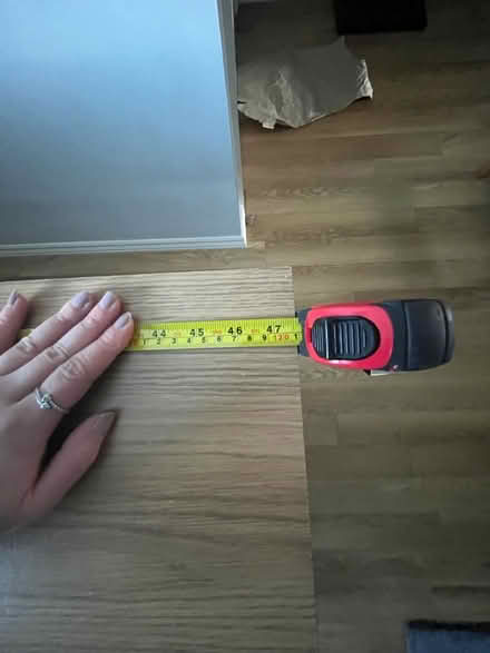 Photo of free Wood effect desk (North Hykeham) #2