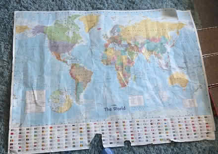 Photo of free World Map Poster (Twerton) #1