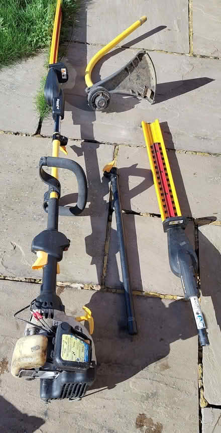 Photo of free two-stroke petrol hedge trimmer and strimmer (Gorsley HR9) #4