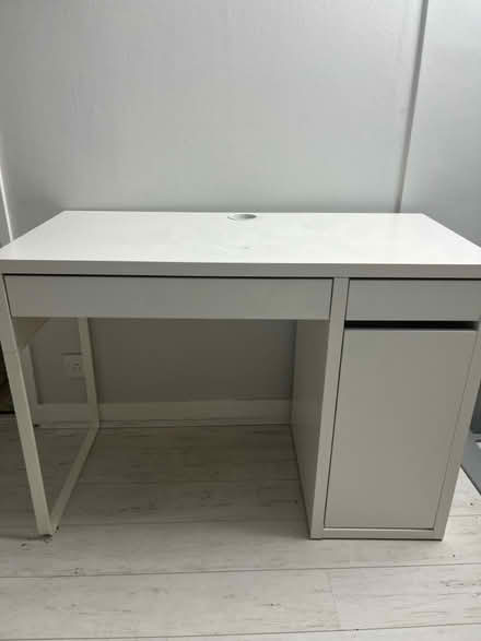 Photo of free White IKEA desk (TN2 3NN) #2