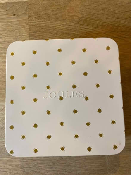 Photo of free Empty Joules tin (Alstone GL50) #1