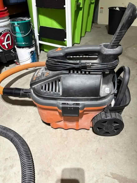 Photo of free Rigid 4 gallon shop vacuum (Aldie) #2
