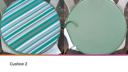 Photo of free Round outside chair cushions (West Bridgford NG2) #4