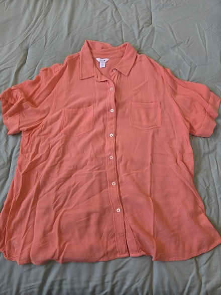 Photo of free Women's xl linen blouse (menaul & Eubank) #1