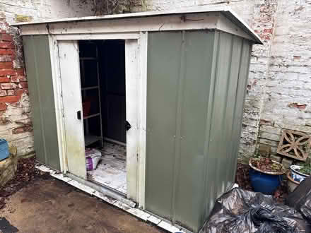 Photo of free Metal garden shed (Abingdon OX14) #2