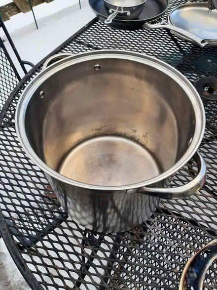 Photo of free Freebie BIG SS stockpots (Kingston, NY, nearK-R bridge) #1
