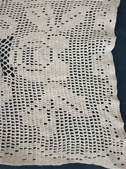Photo of free Antique crocheted table runner etc (Cary) #2