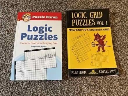 Photo of free grid puzzle books #1