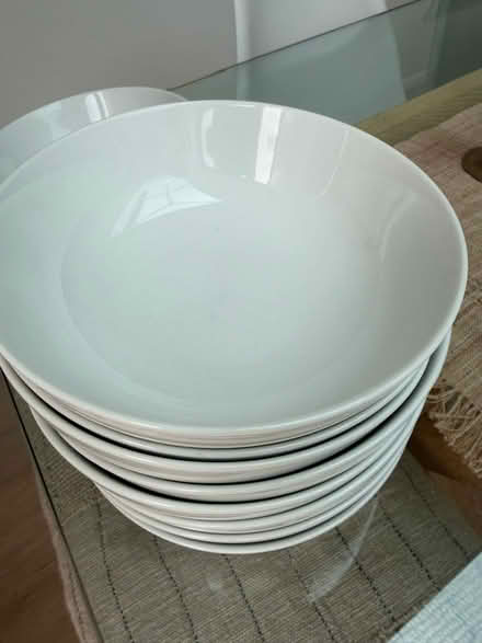 Photo of free Next White Dinner sets (HX3) #3