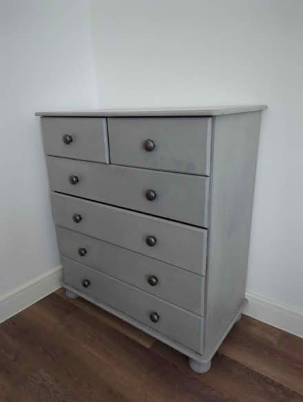 Photo of free Wooden chest of drawers (Wandsworth Park, SW18) #1