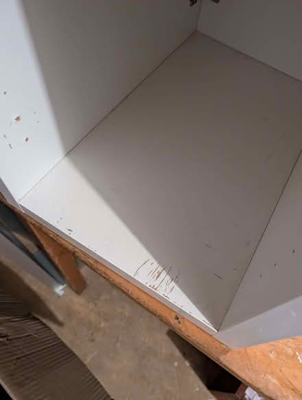 Photo of free IKEA white pc desk (Burnmill Farm LE16) #4