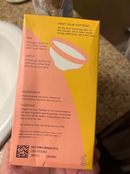 Photo of free Menstrual discs (Spanish Harlem) #3