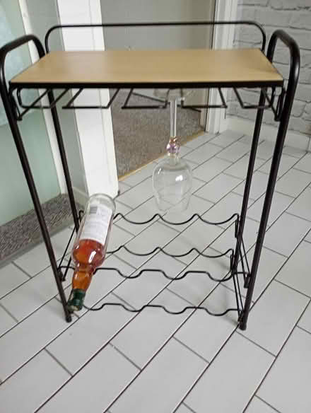 Photo of free Compact wine rack. (Temple Cowley OX4) #2