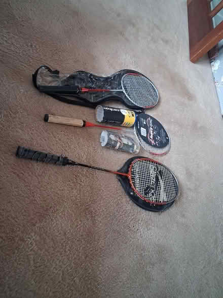 Photo of free Badminton racquets, one new (Ayr KA7 2UG) #1