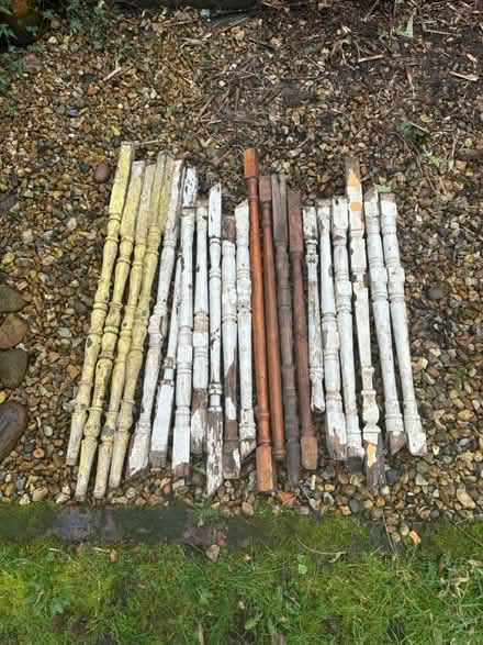 Photo of free 21 Antique stair spindles (Shaklwell N16) #2