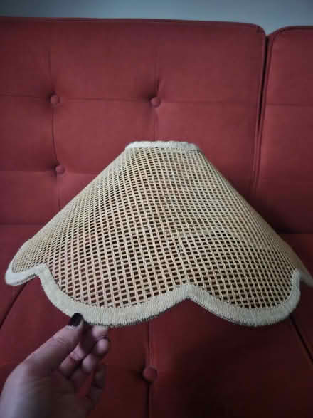 Photo of free Wicker ceiling lampshade (Woodloes, Warwick, CV34) #2