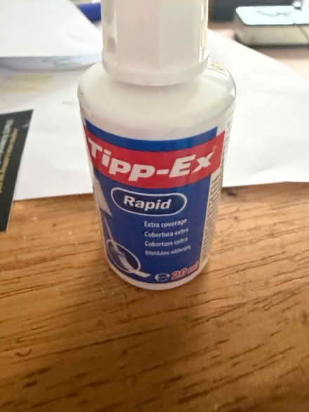 Photo of free Tippex (Westbury Wilts BA13) #1